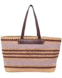 Anya Hindmarch - Logo-Detail Striped Shoulder Bag - Lyst
