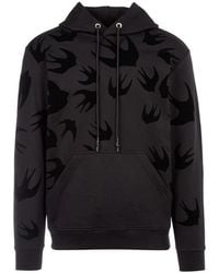 McQ - Printed Hooded Sweater - Lyst
