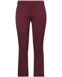 Max Mara - High-Waisted Bootcut Cropped Trousers - Lyst