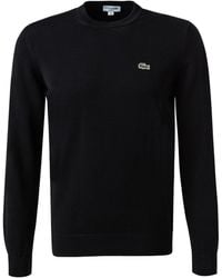 Lacoste - Logo Embroidered Crewneck Sweatshirt - Lyst