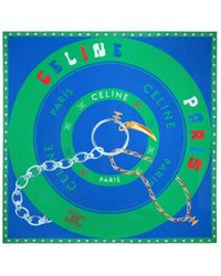 Celine - Bullseye Foulard, 90 - Lyst