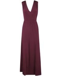 Twinset - Wrap Maxi Dress - Lyst