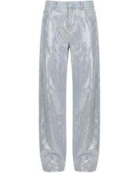 Haikure - Bonnie Studded Straight-Leg Jeans - Lyst