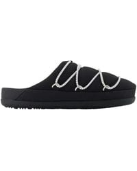 Moon Boot - Logo-Embellished Slippers - Lyst