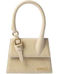 Jacquemus - The Medium Chiquito Signature Buckled Handbag - Lyst