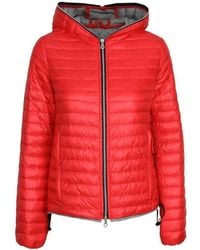 Duvetica - Quilted Hooded Down Jacket - Lyst