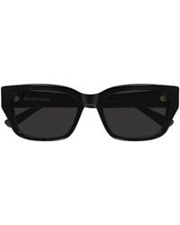 Balenciaga - Eyewear Rectangular Frame Sunglasses - Lyst