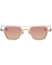 Akoni - Jura Geometric-Frame Sunglasses - Lyst