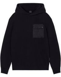 ARMANI EXCHANGE - Pocket Zip Sweatshirt - Lyst