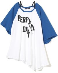 Undercover - Asymmetrical Short-Sleeved T-Shirt - Lyst