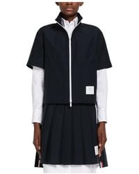Thom Browne - Tear-Resistant 2-In-1 Zippered Casual Jacket - Lyst