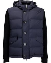 Moorer - Foscolo-Knm Padded Bomber Jacket - Lyst