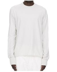 Rick Owens - Crew Neck Long-Sleeved T-Shirt - Lyst