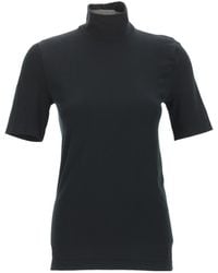 Wolford - Aurora Short Sleeved Turtleneck Top - Lyst