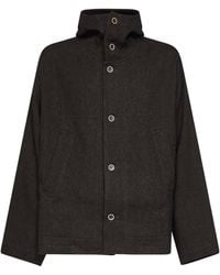 Uma Wang - And Twill Juto Hooded Jacket - Lyst