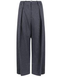 Brunello Cucinelli - Casual Trousers With Belt Loops - Lyst