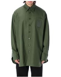 Raf Simons - Large Profile Logo Patch Shirt - Lyst