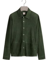 Dior - Homme Collared Long-Sleeve Overshirt - Lyst