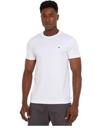Tommy Hilfiger - Logo-Embroidered T-Shirt - Lyst