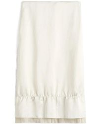 TOTEME - Layered Satin Skirt - Lyst