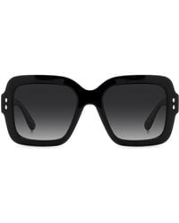 Isabel Marant - Square Frame Full Rim Sunglasses - Lyst