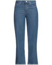 Rag & Bone - Medium Straight Leg Jeans - Lyst