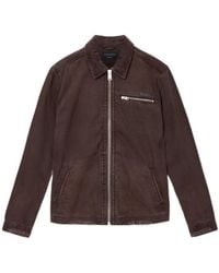 AllSaints - Rothwell Zip-Front Jacket - Lyst