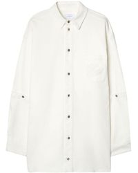 Off-White c/o Virgil Abloh - Denim Shirt - Lyst