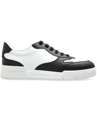 Moschino - Leather Sneakers - Lyst