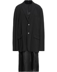 Balenciaga - Solid Color Satin Long Sleeve Dress - Lyst
