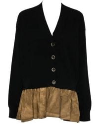 Uma Wang - Ruffle-Detail Cardigan - Lyst
