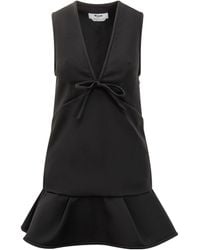 MSGM - V-Neck Sleeveless Dress - Lyst