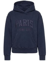 Anine Bing - Debbie Appliqué-Detail Hoodie - Lyst