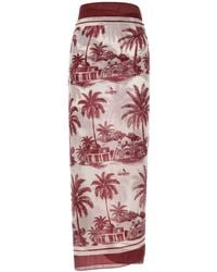 MC2 Saint Barth - "Thaiti" Long Sarong - Lyst