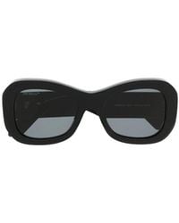 Off-White c/o Virgil Abloh - Oval-Frame Sunglasses - Lyst
