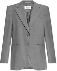 Sportmax - Baffo Single-Breasted Long-Sleeved Jacket - Lyst