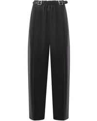 Loewe - Belted Trousers - Lyst