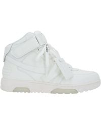 Off-White c/o Virgil Abloh - Out Of Office High-Top Sneakers - Lyst