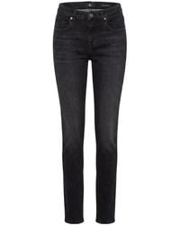 7 For All Mankind - Faded-Effect Button-Fastening Jeans - Lyst