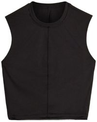 Y-3 - Running Cropped Tank Top - Lyst