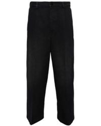 Marni - Pleated Wide Leg Trousers - Lyst