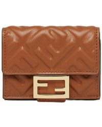 Fendi - F Is Embossed Wallet - Lyst