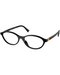 Miu Miu - Eyewear Oval Frame Glasses - Lyst