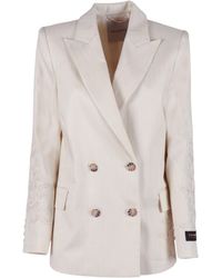 Ermanno Scervino - Double-Breasted Suit Jacket - Lyst