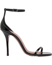 AMINA MUADDI - Barbara Crystal High-Heel Sandals - Lyst