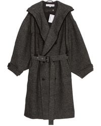 JW Anderson - J.W. Anderson Hooded Long Trench Coat - Lyst