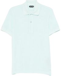 Tom Ford - Short Sleeved Towelling Polo Shirt - Lyst