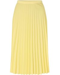 Lacoste - Midi Pleated Skirt - Lyst