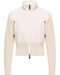 Moncler - Grenoble Zip-Up Knit Cardigan - Lyst