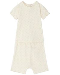 Bonpoint - Emani Tulip Print Short Set - Lyst
